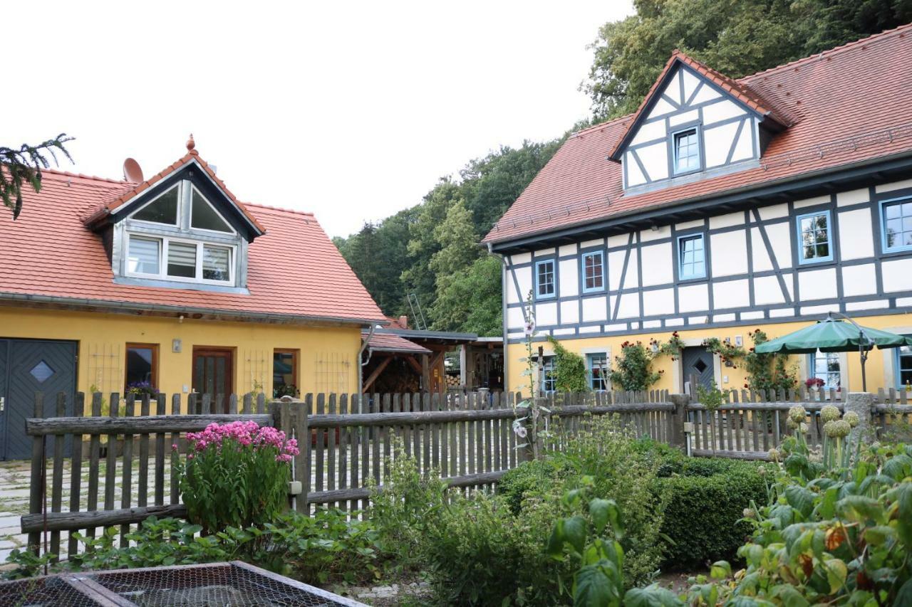 "Ferienwohnung Am Tharandter Wald" Grund Exterior photo