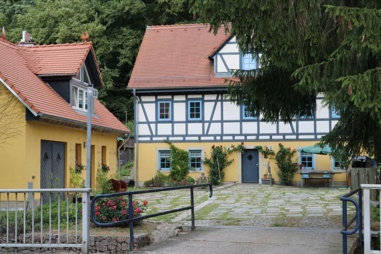 "Ferienwohnung Am Tharandter Wald" Grund Exterior photo